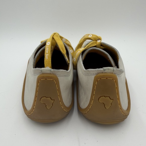 Vivobarefoot Little Sun Addis Womens EU 40 Size 9 Sneaker Shoe Cream Leather - Picture 4 of 7